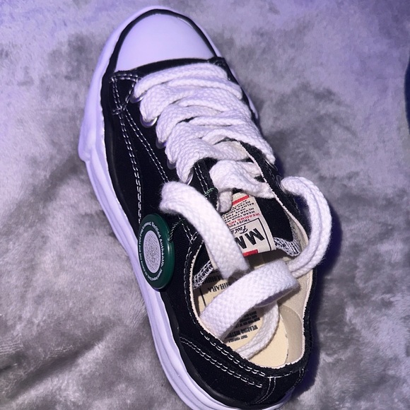 Kids Black and White Sneakers